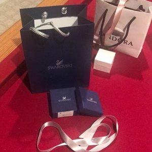 Swarovski and Pandora gift bags and boxes